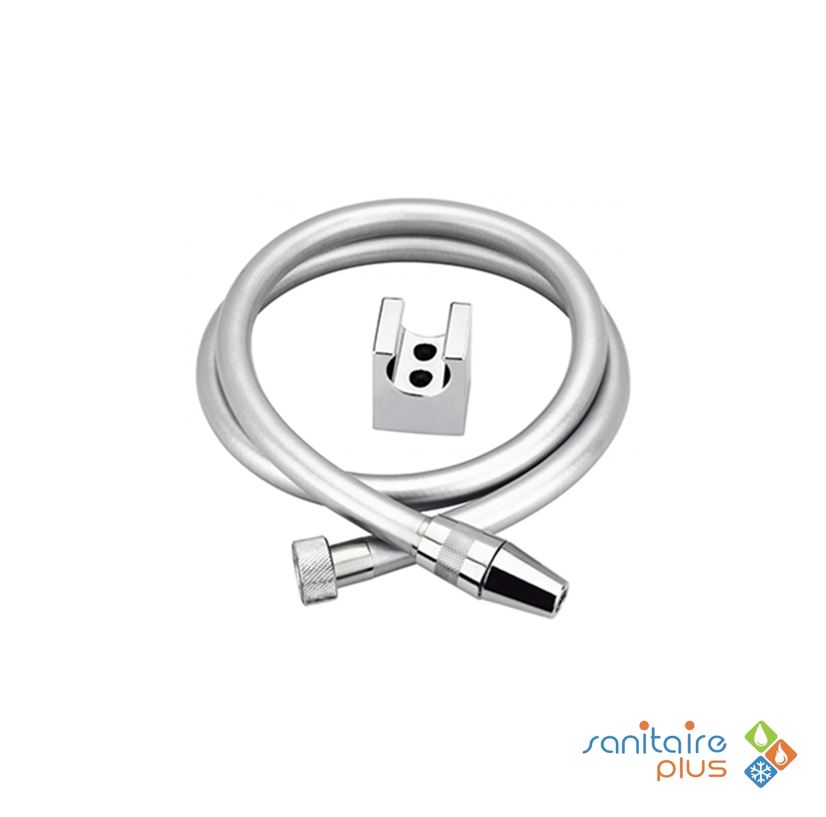 Flexible toilette argent 1M Zarzis