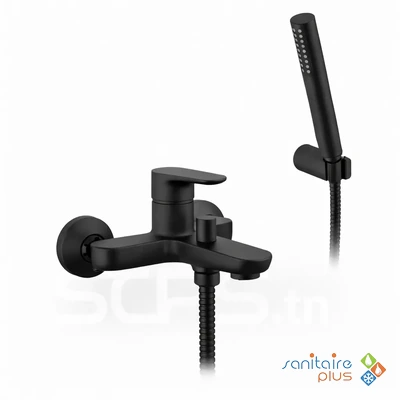 Mitigeur bain douche noir ITALO – PALAZZANI