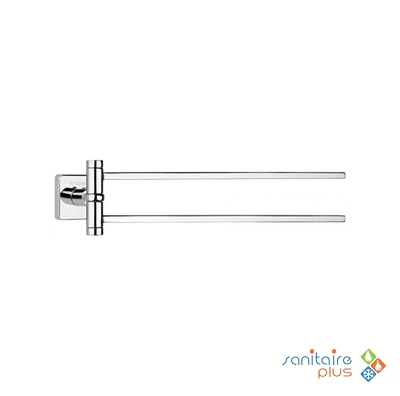 Porte serviette double mobile Ward